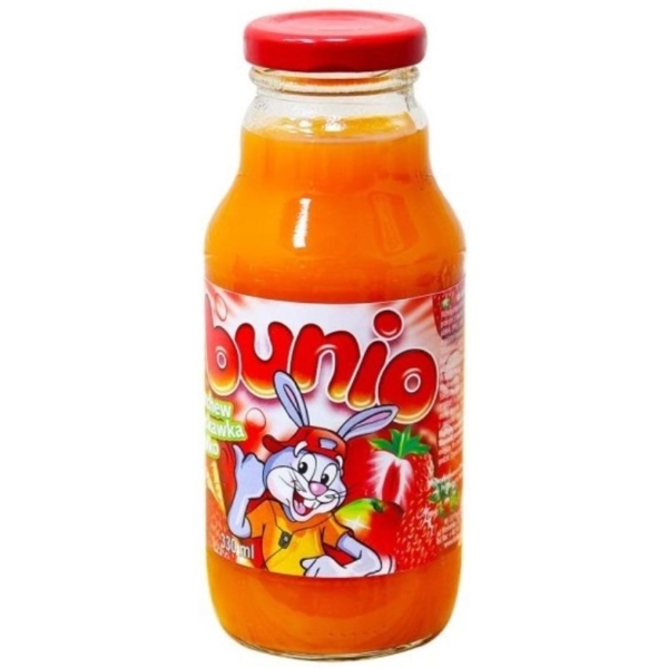 Сік Korkus морква-полуниця-яблуко, 330 мл - Pampik