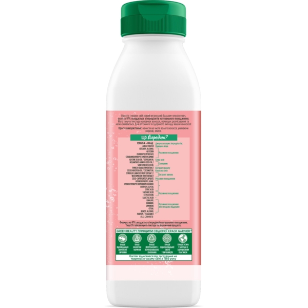 Бальзам-ополіскувач Garnier Fructis Superfood Соковитий кавун для тонкого волосся, що потребує об'єму, 350 мл - Pampik - 2