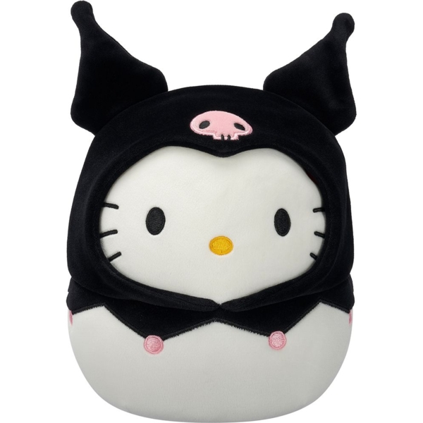 М'яка іграшка Squishmallows Hello Kitty Хелоу Кітті в образі Куромі, 20 см (SQSN00388) - Pampik