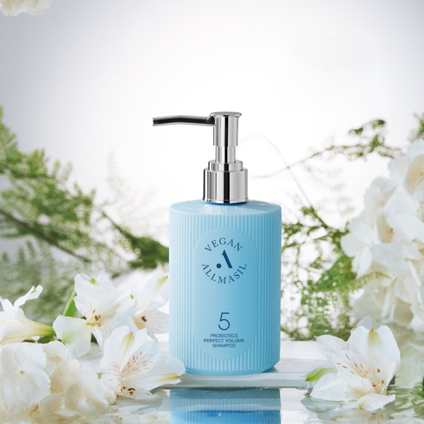 Шампунь для объема волос с пробиотиками All Masil 5 Probiotics Perfect Volume Shampoo, 300 мл - Pampik - 3