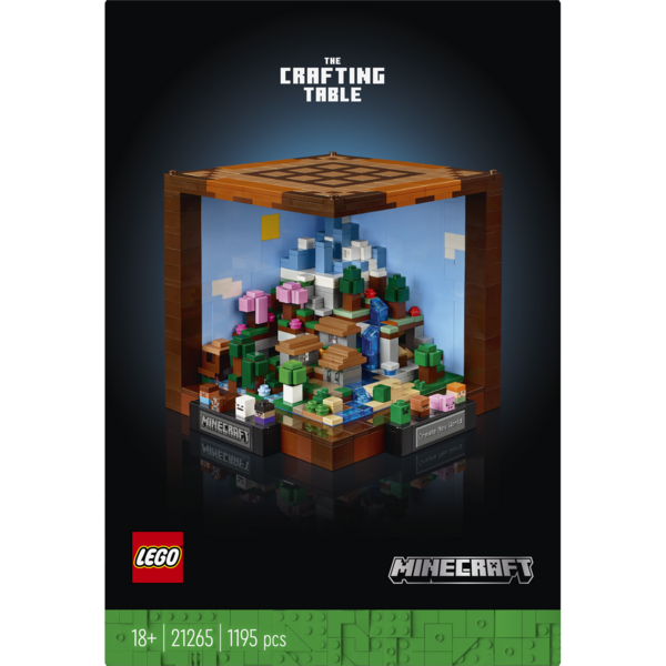 Конструктор LEGO Minecraft Верстак, 1195 деталей (21265) - Pampik