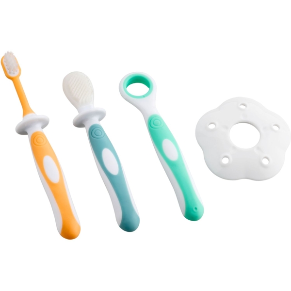 Зубные щетки обучающие Baby-Nova, 4 шт. - Pampik