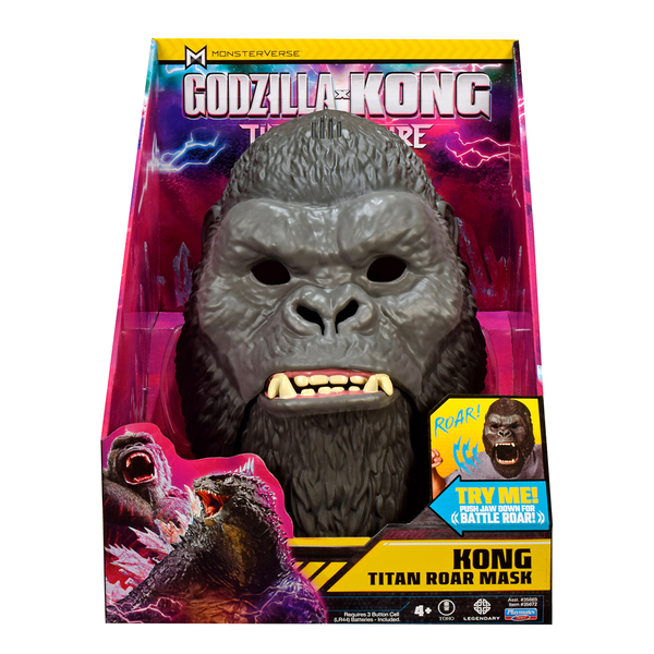 Интерактивная игрушка Godzilla vs. Kong Маска Конга со звуком - Pampik - 3