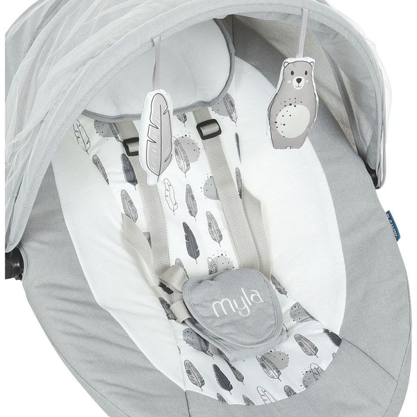 Заколисуючий центр El Camino Myla ME 1074 soft gray (35355) - Pampik - 4