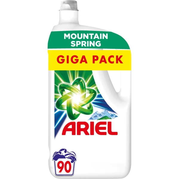 Гель для стирки Ariel Горный источник, 4.5 л - Pampik