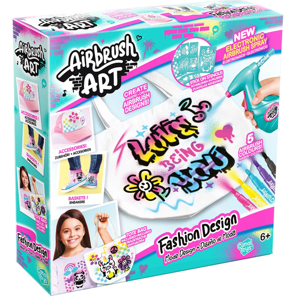 Набор для творчества Canal Toys DIY Airbrush Art Дизайнер (AIR016) - Pampik