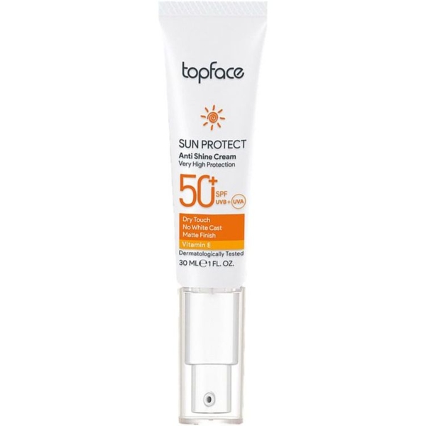 Солнцезащитный крем TopFace Anti-Shine Cream SPF 50+ РТ806 30 мл - Pampik