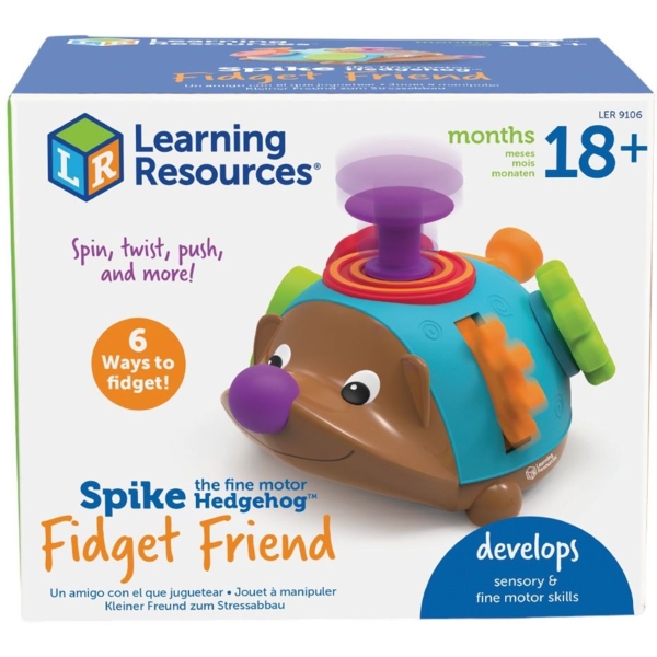 Розльна іграшка Learning Resources Spike The Fine Motor Hedgehog Їжачок-непосида - Pampik