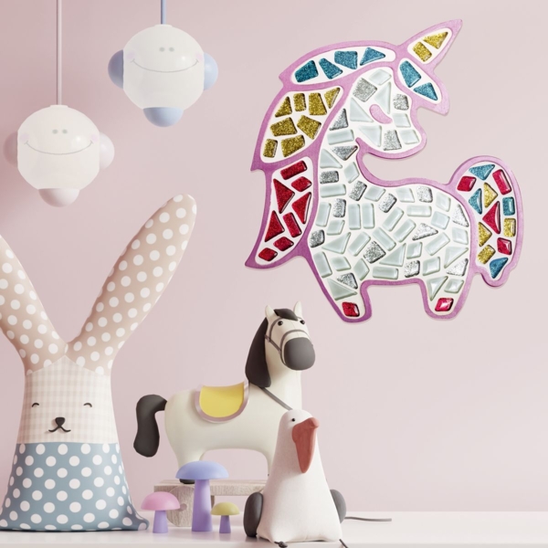 Набор для творчества Mosaaro Мозаика стеклянная Единорог (МА7004) - Pampik - 3