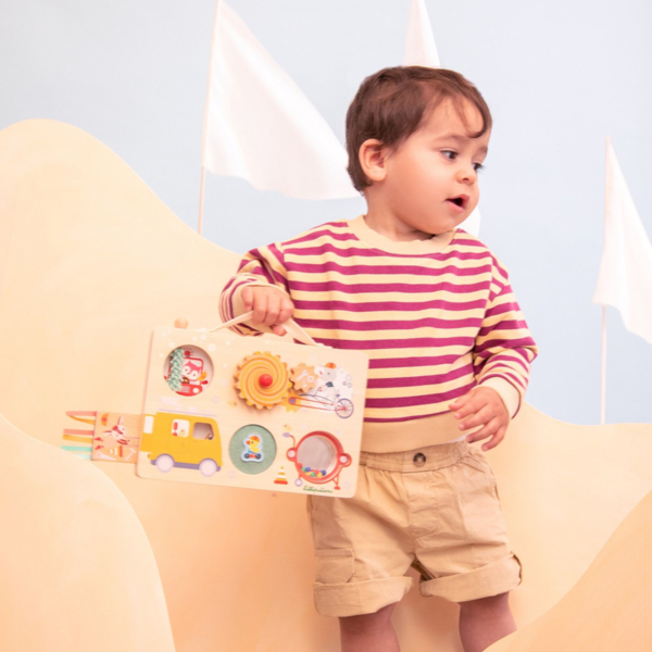 Развивающая панель Lilliputiens Транспорт (83509) - Pampik - 5
