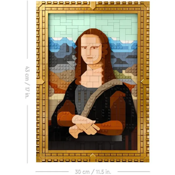 Конструктор LEGO Art Mona Lisa, 1503 деталі (31213) - Pampik - 5