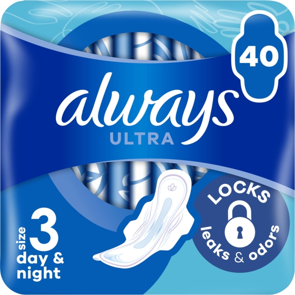 Гигиенические прокладки Always Ultra Day&Night, 40 шт. - Pampik