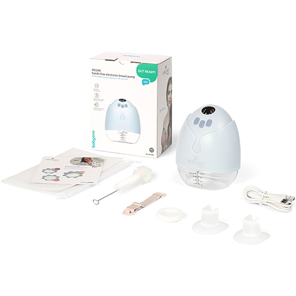 Молокоотсос BabyOno Megan Свободные руки, электрический (1001) - Pampik