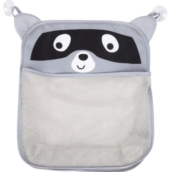 Дитяча сумка-органайзер у ванну кімнату FreeON Racoon на присосці (47108) - Pampik