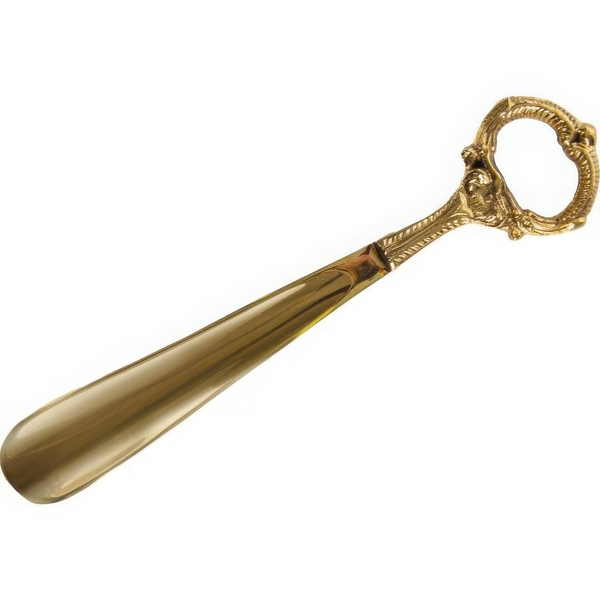 Ложка для взуття Elen Dekor латунь 25 см (874-004) - Pampik