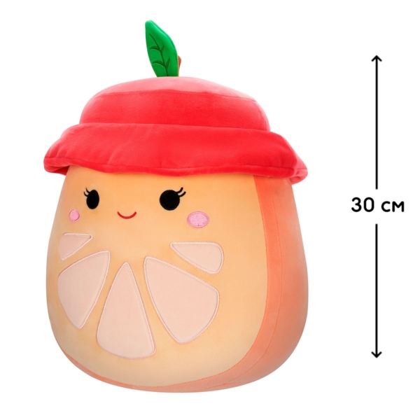 М'яка іграшка Squishmallows Апельсин Оріон, 30 см (SQCR05435) - Pampik - 2