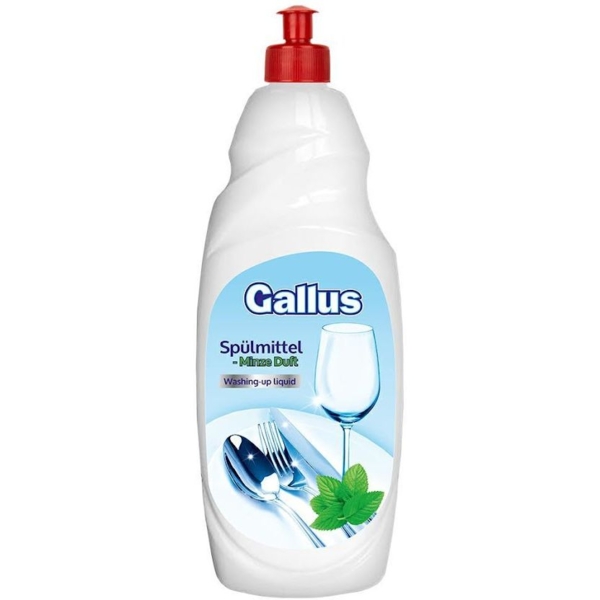 Засіб для миття посуду Gallus Minze Duft М'ята, 850 мл - Pampik