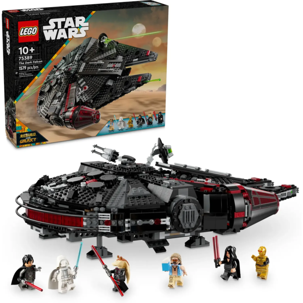 Конструктор LEGO Star Wars Темний сокіл, 1579 деталей (75389) - Pampik - 3