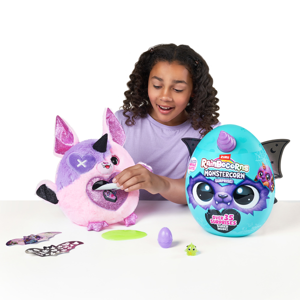 М'яка іграшка-сюрприз Rainbocorns-B Monstercorn Surprise (9297B) - Pampik - 6