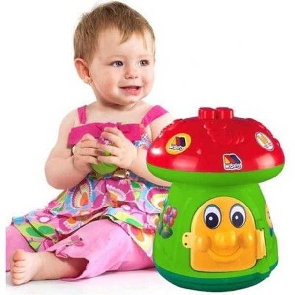 Іграшка Molto Грибочок з блоками 15 шт. - Pampik - 2