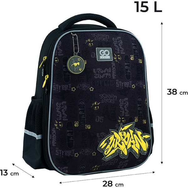 Рюкзак GoPack Education напівкаркасний GO24-165M-6 Urban - Pampik - 3