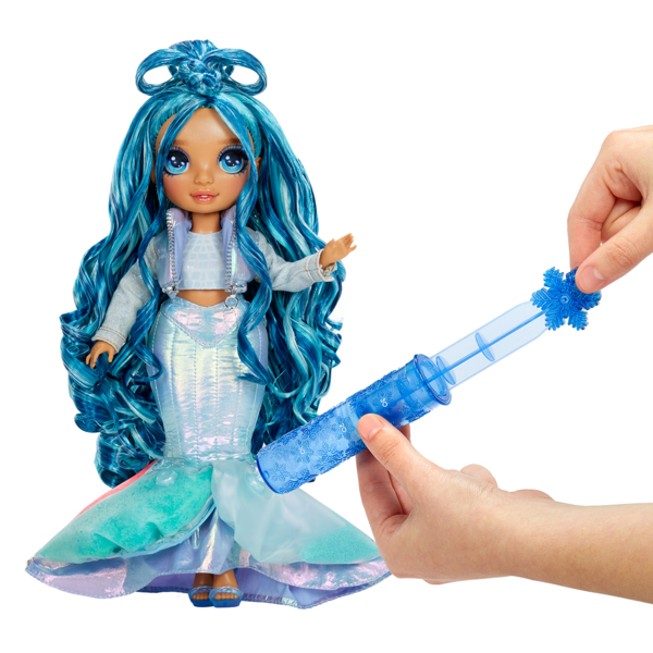 Лялька Rainbow High Winter Wonderland Скайлер з аксесуарами (120834) - Pampik - 5