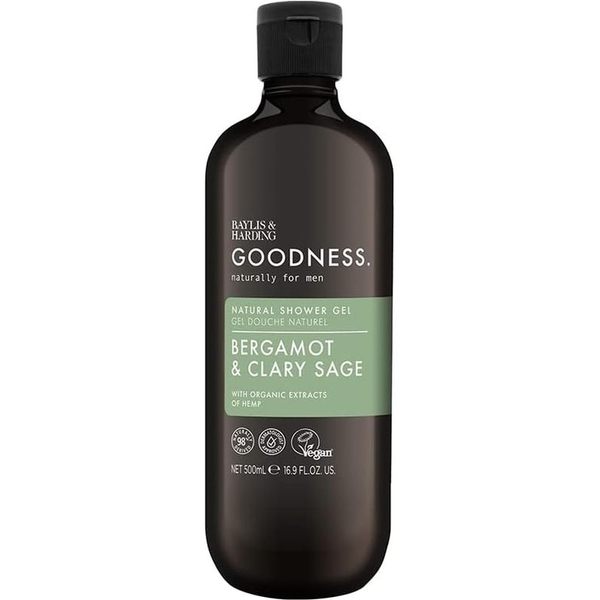 Гель для душа Baylis & Harding Goodness Bergamot & Clary Sage 500 мл - Pampik