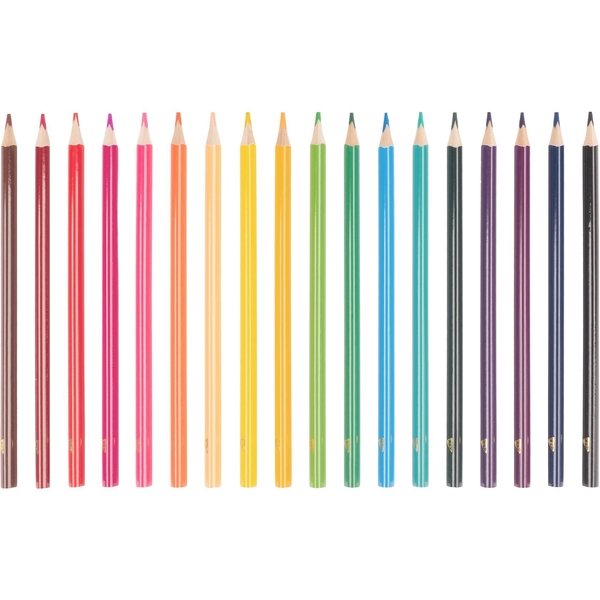 Карандаши цветные Yes Ninja, 18 шт. (290737) - Pampik - 2