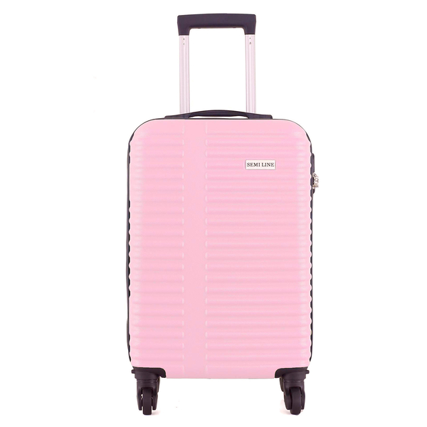 Чемодан Semi Line 20" S Pink Cream (T5573-2) - Pampik - 3