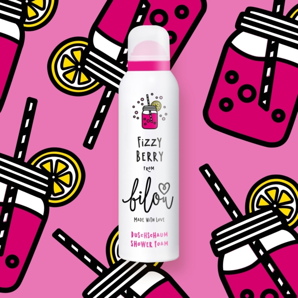 Пенка для душа Bilou Fizzy Berry, 200 мл - Pampik - 6