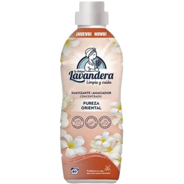 Кондиціонер для білизни Lavandera Східна чистота, 1.76 л - Pampik