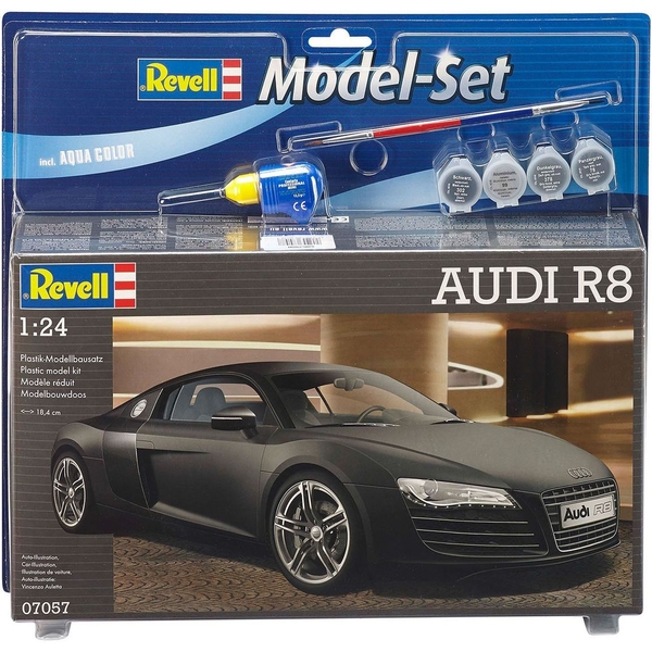Збірна модель Revell Автомобіль Audi R8, рівень 4, масштаб 1:24, 106 деталей (RVL-67057) - Pampik - 7
