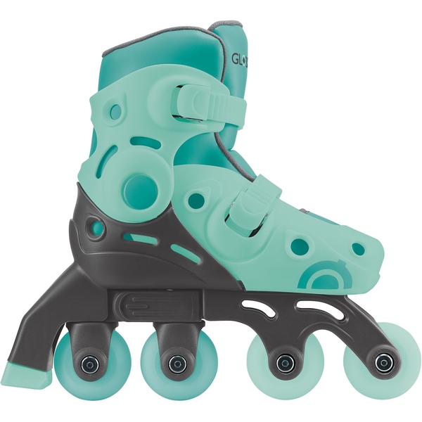 Роликовые коньки Globber Learning Skates 2 в 1, р.30-33, мятно-зеленый (783-206) - Pampik - 10