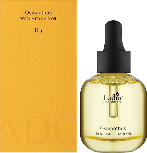 Парфумована олія для пошкодженого волосся La'dor Perfumed Hair Oil 03 Osmanthus 30 мл - Pampik - 2