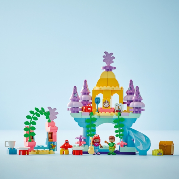Конструктор LEGO DUPLO® Disney Чарівний підводний палац Аріель, 116 деталей (10435) - Pampik - 3