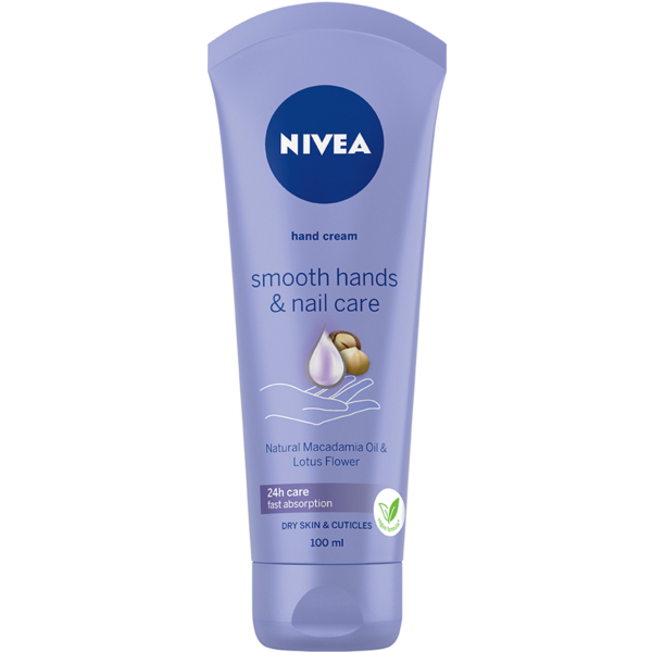 Крем для рук Nivea Гладкие руки и уход за ногтями, 100 мл - Pampik