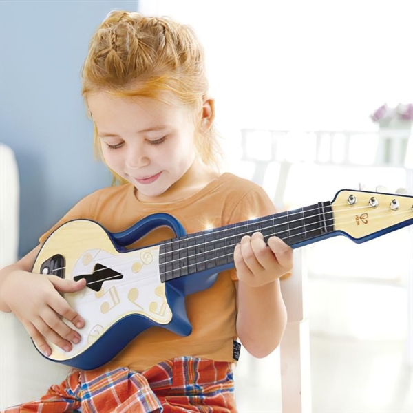 Музична гітара Hape синій (E0625) - Pampik - 6