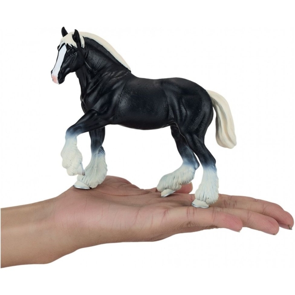 Игровая фигурка Mojo Клайдсдейл черный конь (381083) - Pampik - 4