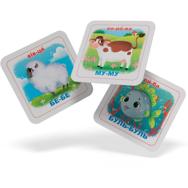 Розумні картки Кристал Бук Вивчаємо звуки 30 шт. (F00031457) - Pampik - 2