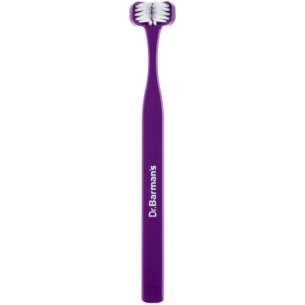 Зубна щітка Dr. Barman's Superbrush Dentaco AG стандартна фіолетова - Pampik