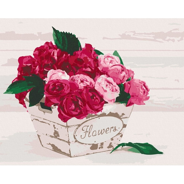 Набор для росписи ArtCraft Flower's box 40x50 см (12151-AC) - Pampik