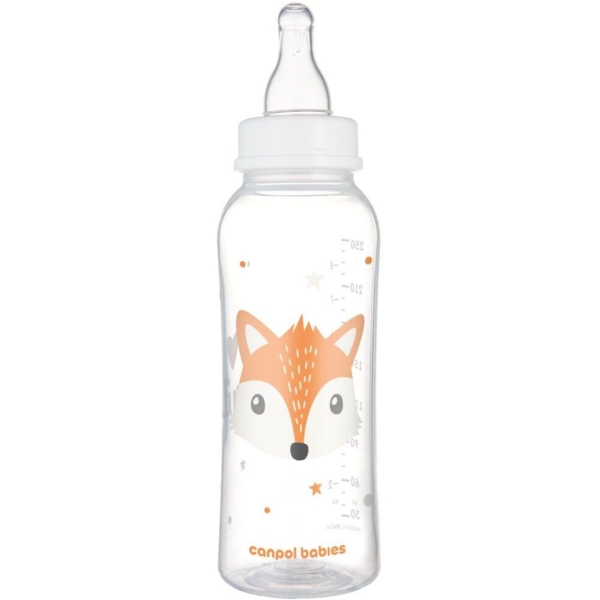Пляшечка Canpol Babies Cute Animals, 250 мл. (11/841_ora) - Pampik - 2