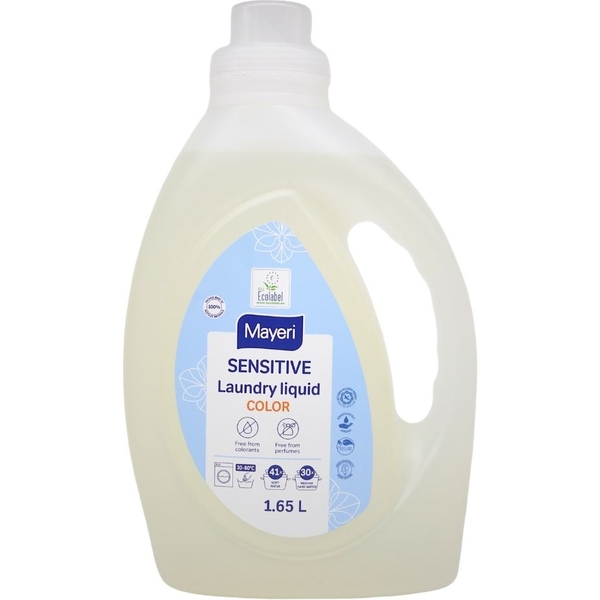 Гель для стирки Mayeri Sensitive Color 1.65 л 41 стирка - Pampik