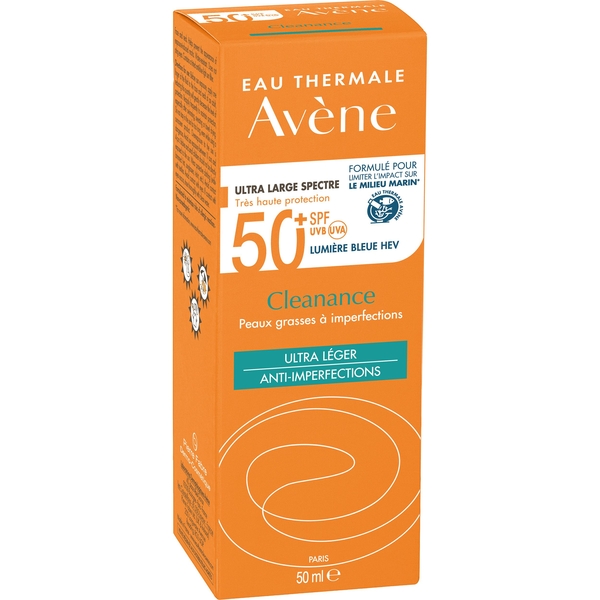 Солнцезащитный крем Avene Cleanance Sun Care SPF 50+, 50 мл - Pampik - 2
