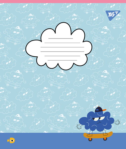 Набор тетрадей Yes Stand with Ukraine А5, в клетку, 12 листов, 25 шт. (767198) - Pampik - 3