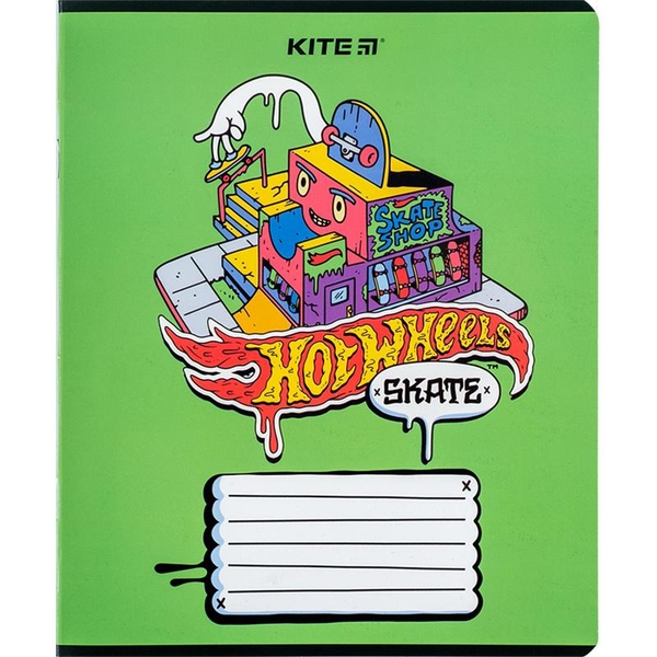 Набір зошитів Kite Hot Wheels А5, в лінійку, 18 аркушів, 20 шт. (HW24-237) - Pampik - 6