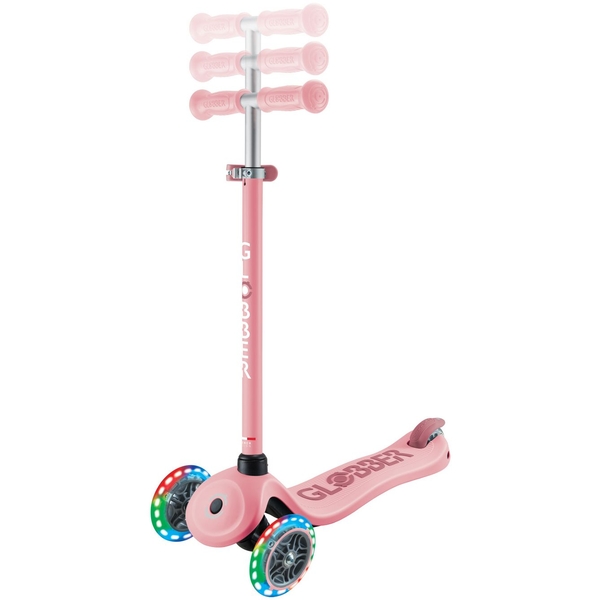 Самокат Globber Go up Sporty, з 1 року до 20/50 кг, пастельно-рожевий (452-710-4) - Pampik - 11