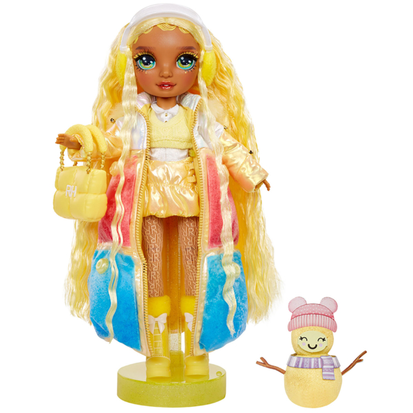 Лялька Rainbow High Winter Wonderland Санні з аксесуарами (120858) - Pampik