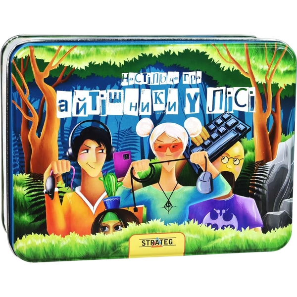 Настільна гра Strateg Айтішники у лісі українською мовою (30388) - Pampik