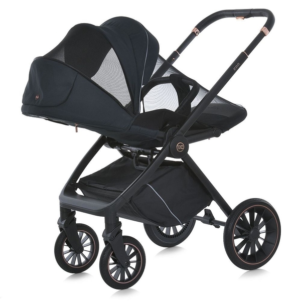 Коляска универсальная 2 в 1 El Camino ERA ME 1100 Black Night (26303) - Pampik - 6